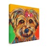 Trademark Fine Art Carolee Vitaletti 'Sweet Yorkie I' Canvas Art, 14x14 WAG05191-C1414GG